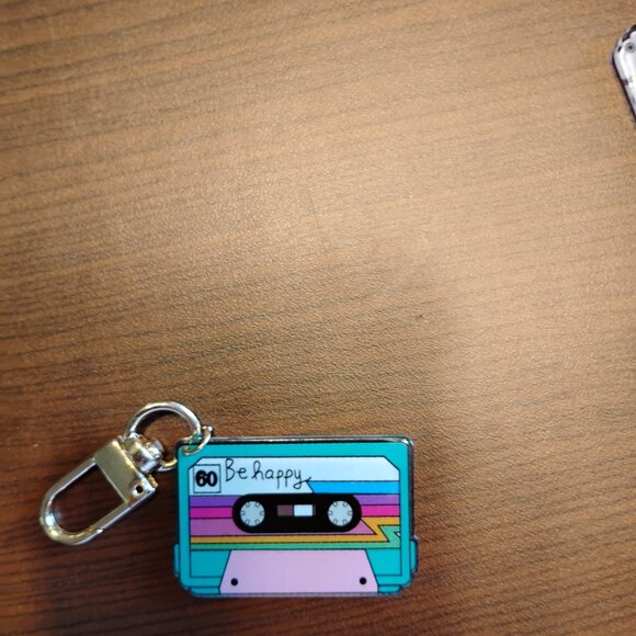 Cassette Tape & Record Keychains/Bag Charms - Picture 9 of 9